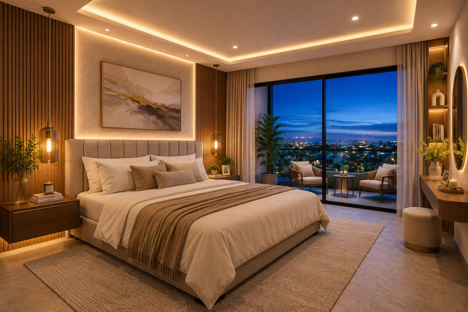 Habitación principal con balcón Apto 302 ALTOS DEL PRADO